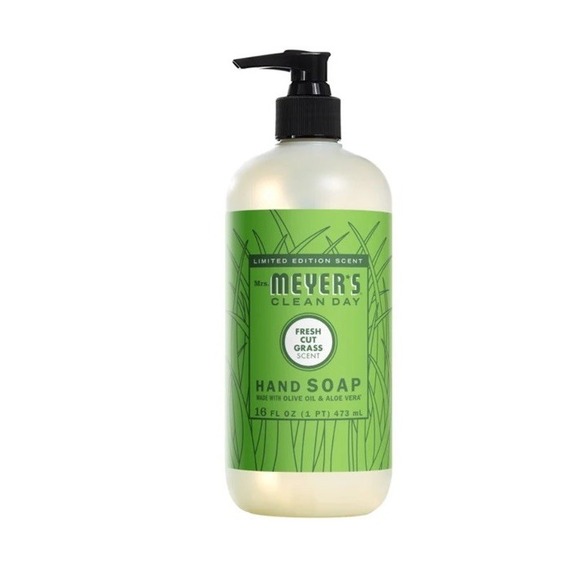 Mrs. Meyers Clean Day Hand Soap Variety Pack 4x16 Fl Oz Blueberries Dandelion - Picture 5 of 6